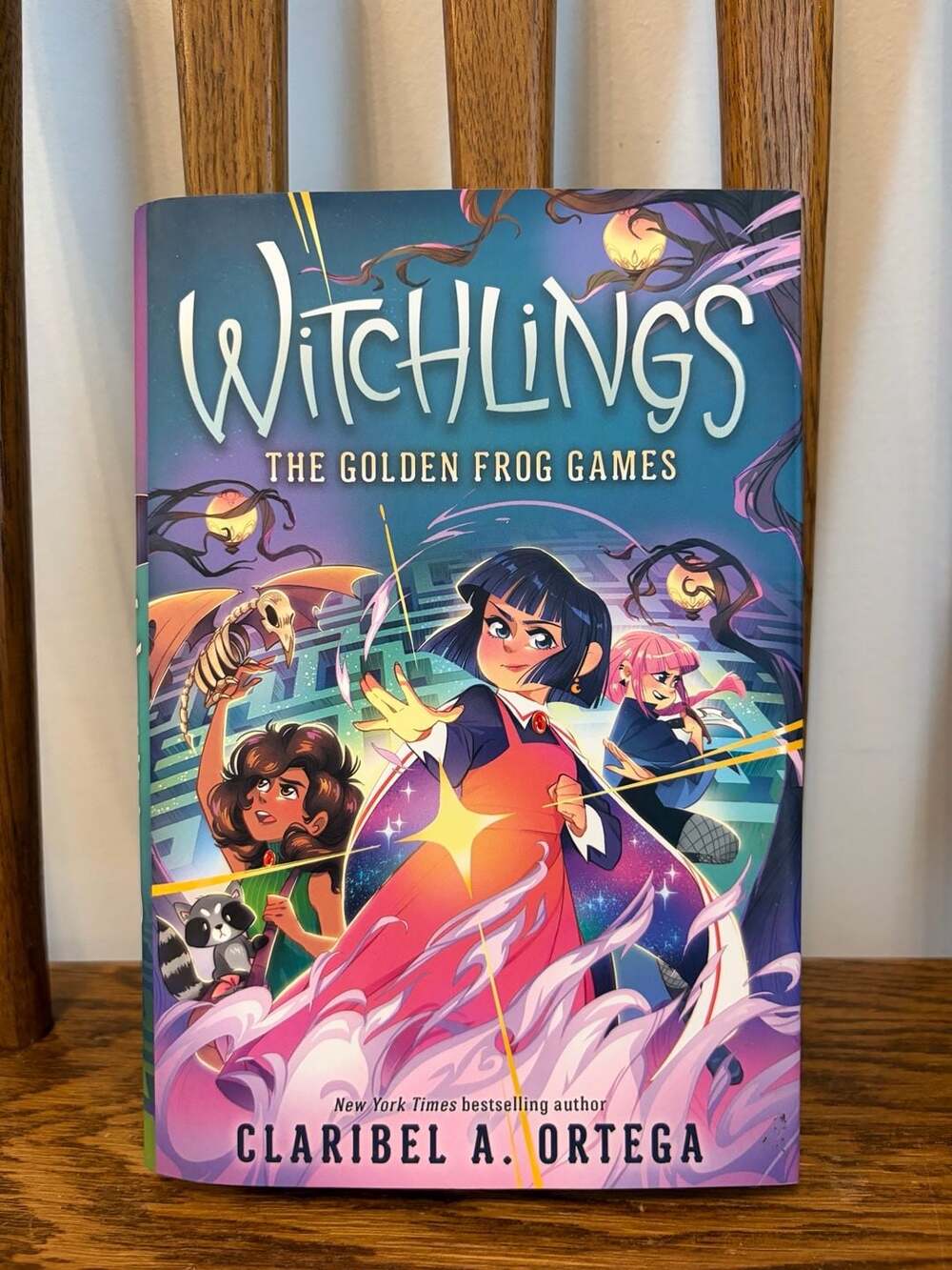 Witchlings: The Golden Frog Games by Claribel A. Ortega (Hardcover)